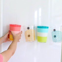 DIY Fridge Magnet Cups {Picture Tutorial} - Fabulessly Frugal