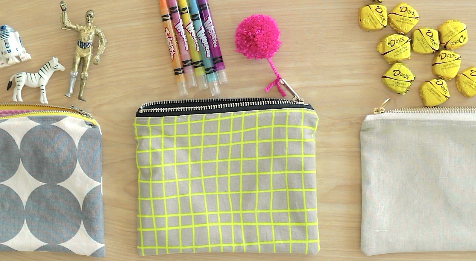 Zipper Pencil Case (Includes Pattern) - You.Make.